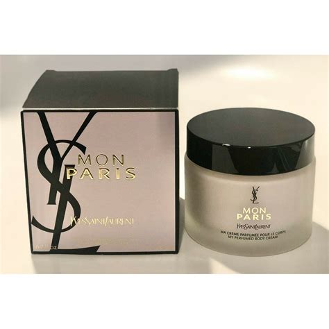 ysl lotion mon paris|yves saint laurent body cream.